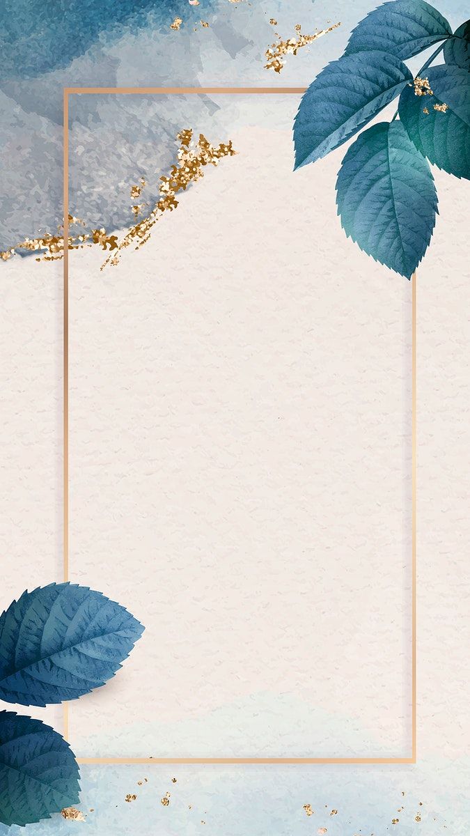 Download premium vector of Gold frame with foliage pattern mobile phone wallpaper vector by Adjima about iphone wallpaper, blue gold, story template, tropical cards templates stories, and blue leaves wallpaper iphone wallpaper 1213968